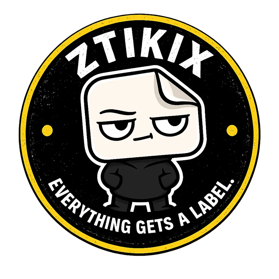 Circular ZTIKIX emblem